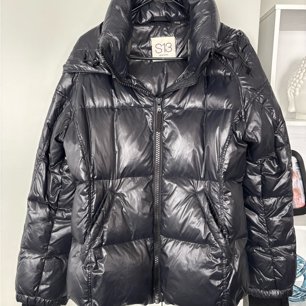 SAM. Black Puffer Jacket